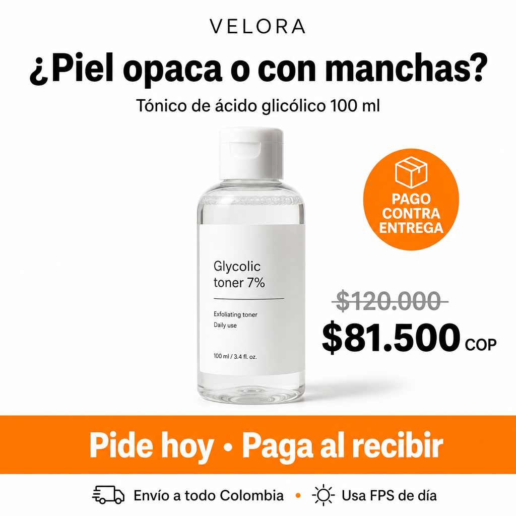 Ácido glicólico 7% / tónico 100 ml