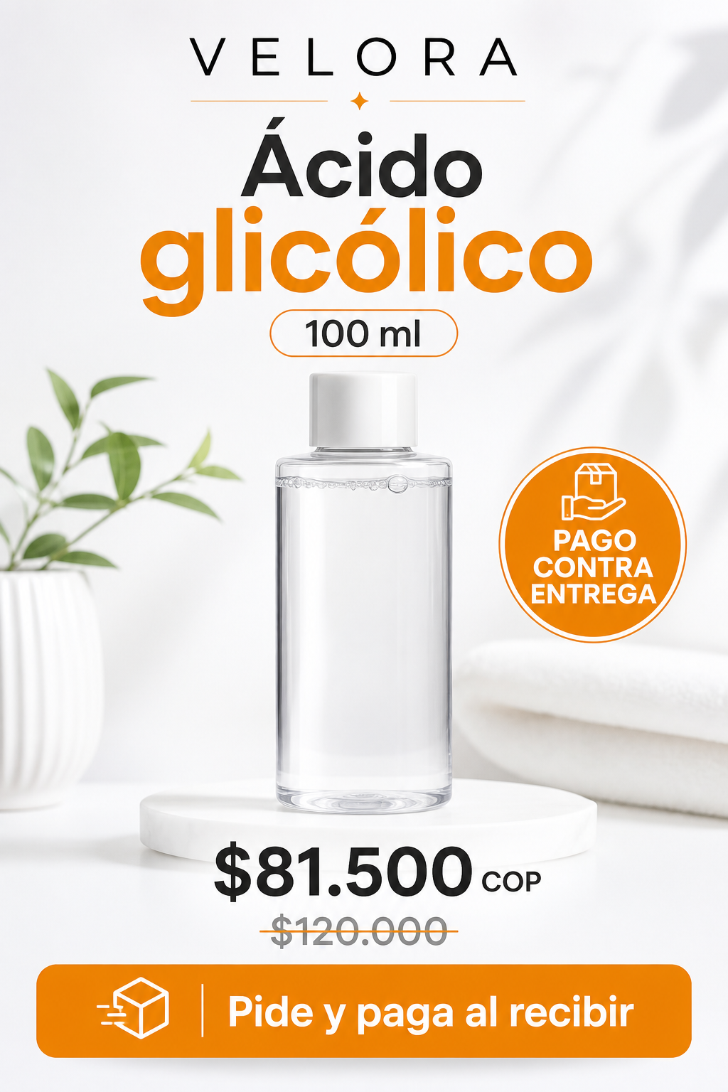 Ácido glicólico 7% / tónico 100 ml